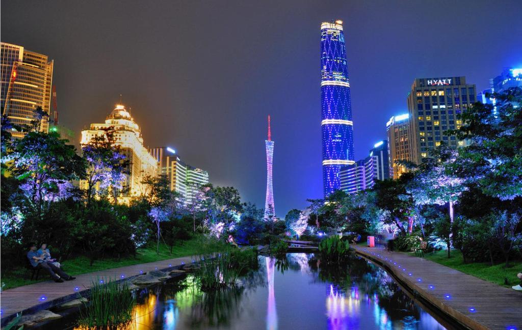 Xcellent International Serviced Apartment Quảng Châu Ngoại thất bức ảnh