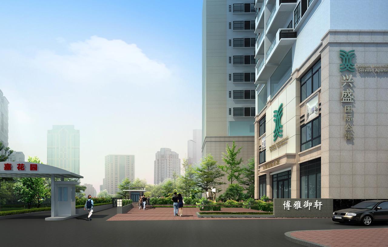 Xcellent International Serviced Apartment Quảng Châu Ngoại thất bức ảnh